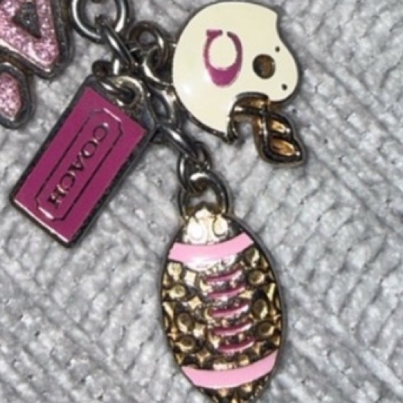 Coach RARE Cheerleader Charm Keychain - Picture 3 of 8